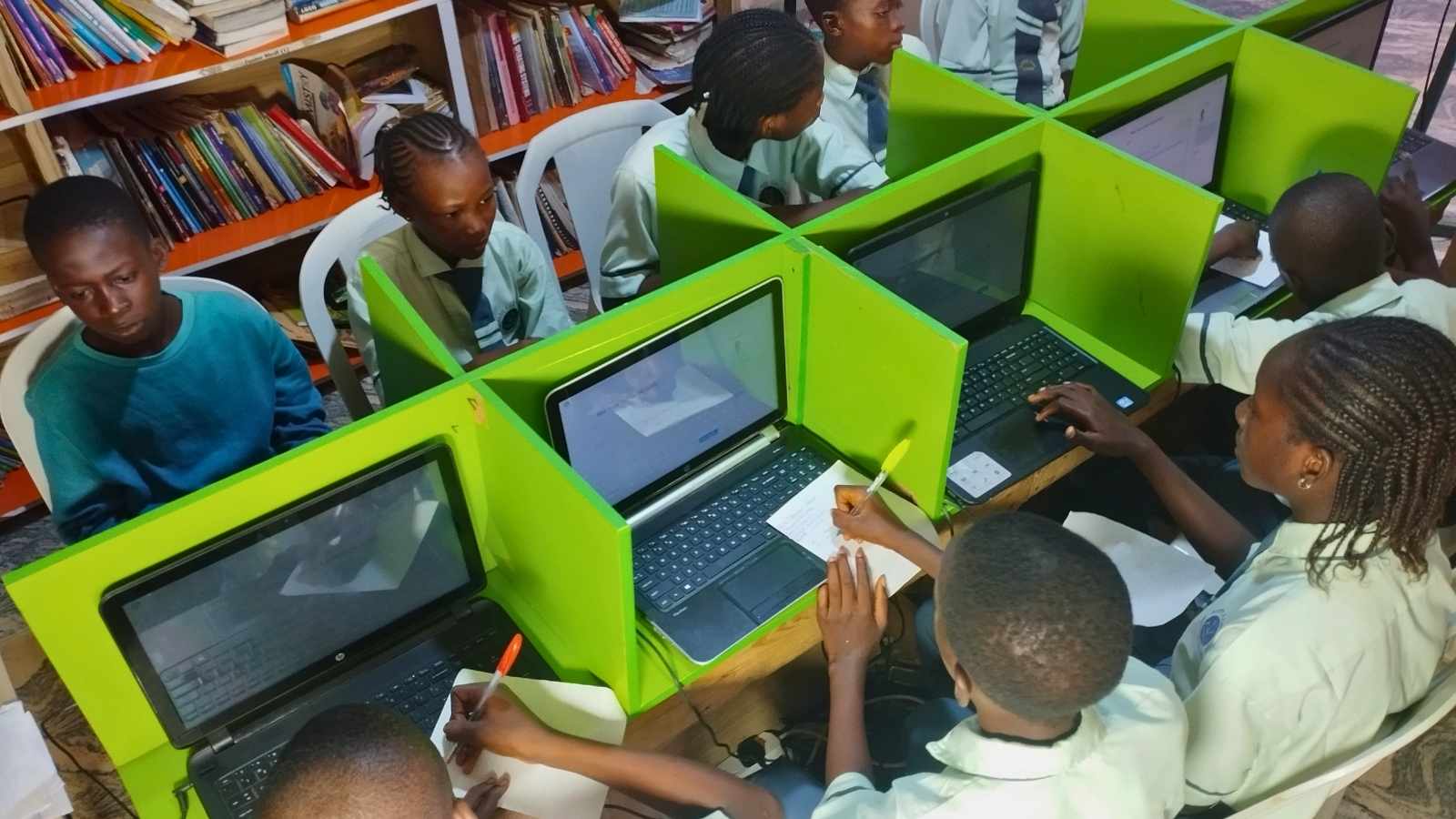 Smart Library at Acada Ace College — micro-CBT centre and ICT laboratory