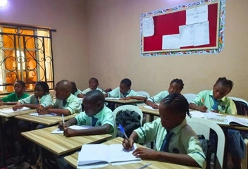 Acada Ace College students in a conducive learning environment